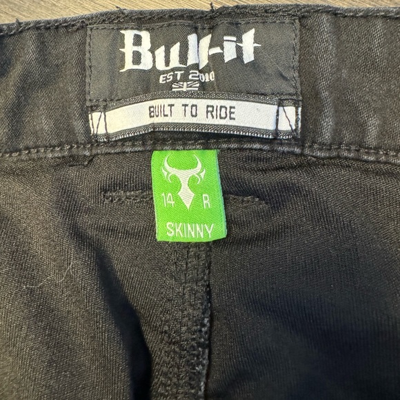 SOLD Bullit Motorcycle jeans - Size 14 - Black w armour - Picture 5 of 6